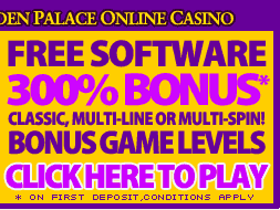 Play The Slots Online, With A 300% Bonus!